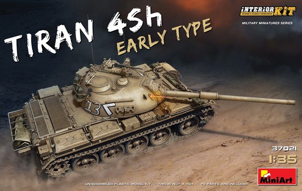 1:35 Miniart Tiran 4 Sh Early Type. Interior Kit Kit MIN37021 Modellbau-image