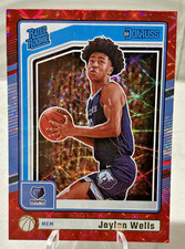 2024 Panini Donruss JAYLEN WELLS Rated Rookie International Red #245 SP