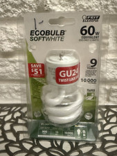 Feit Electric ECOBULB GU24 Spiral CFL 13W 60W Eq Soft White 800-999 lm