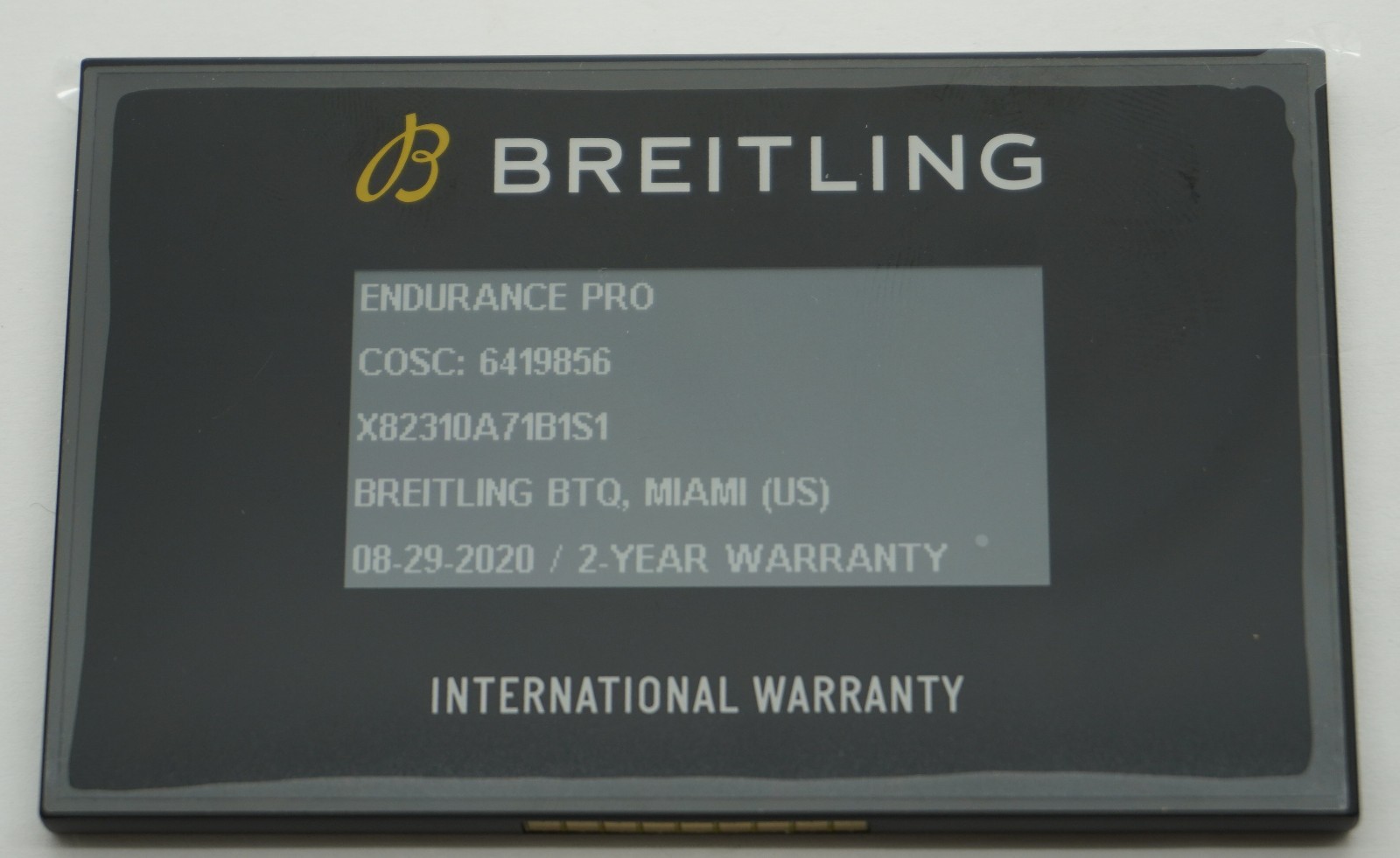 Breitling Endurance Pro White 44mm Men's Watch X82310A71B1S1 - Full Set