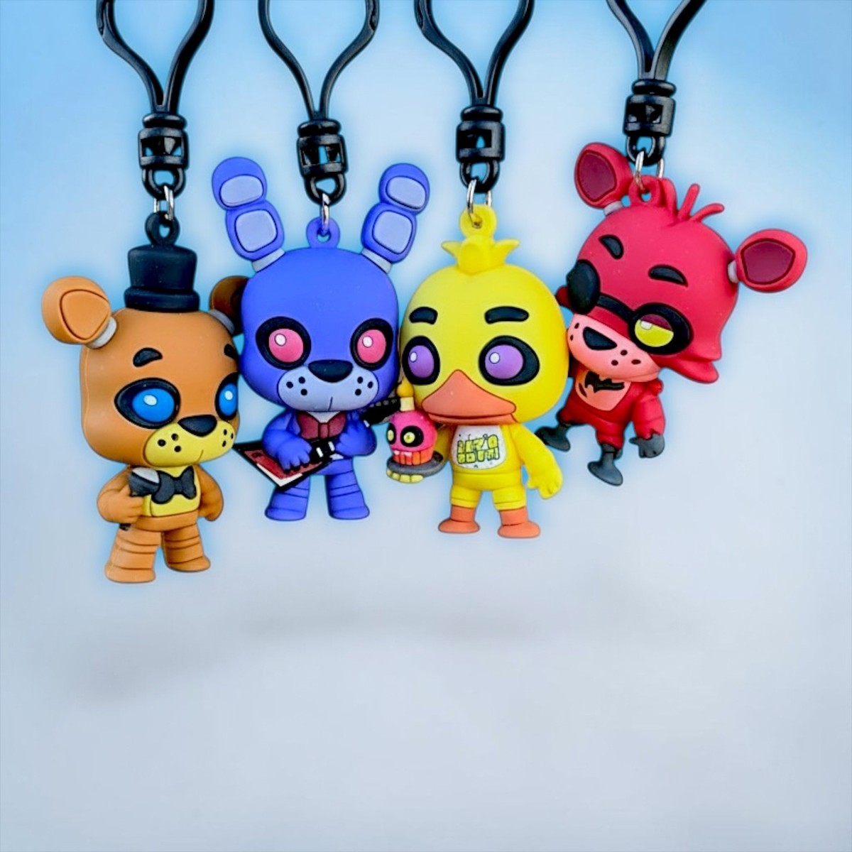 Five Nights at Freddy's FNAF Figural Bag Clip Series 1 YOU PICK 3D