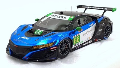 Top Speed 1/18 Scale TS0535 - Acura NSX GT3 EVO22 2022 IMSA Daytona 24 Hrs #66