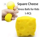 Squishy Cheese Fidget Toy-US-SELLER-CA-FAST Shipping USA — photo 2
