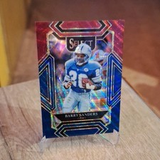 Panini 2021 Select Club Level Barry Sanders Lions #236 Tri-Color Prizm /149