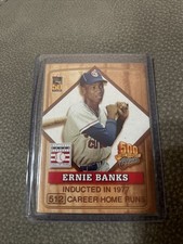 Ernie Banks 2001 Topps Post Collector's Series 500 Home Run Club Card #2 Cubs 