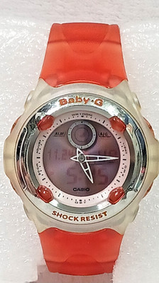 Vintage Women's CASIO Baby-G 2791 BG-50 Data Memory Watch EUC New Battery