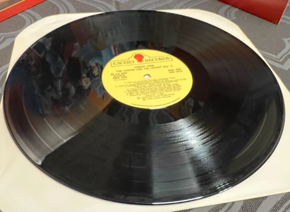 Ernest Tubb, The Legend And The Legacy, Vintage LP 12", Various Artists, NM/ EX - Image 4 of 4