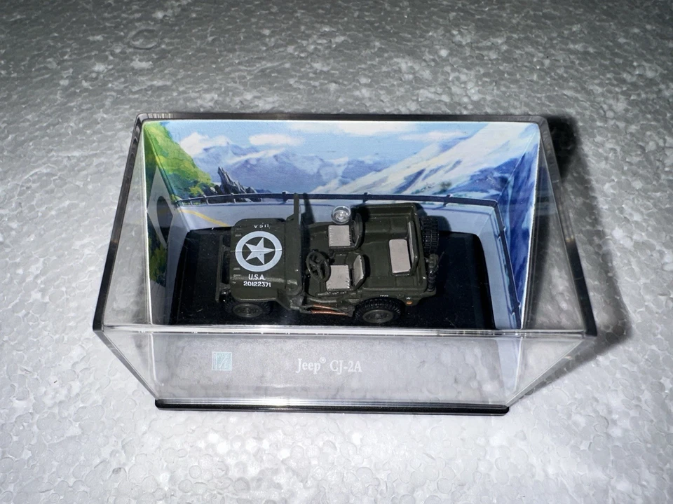 Hongwell, HO scale, WWII Willys Jeep, CJ-2A, US Army, Series# 191 - Image 2 of 4