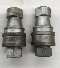 Hansen 3/4", Hydraulic Quick Connect Coupling, Series 4HK, Made In USA (Qty. 2)