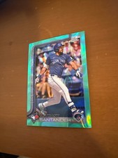 2025 Topps Chrome - Anthony Santander #60 Aqua Lava Refractor 108/199