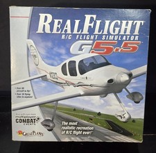 Real Flight Remote RC Flight Simulator G5.5 InterLink Elite Controller. No Disc