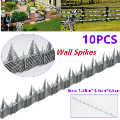 Wave Razor Top On Gate 10x Wall Spike 1.25M Fence Razor Wire home security gate anti theft ...