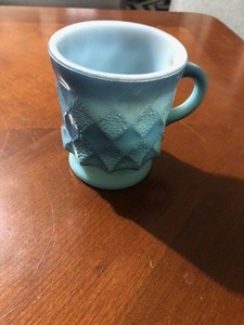 Fire King Blue Mug