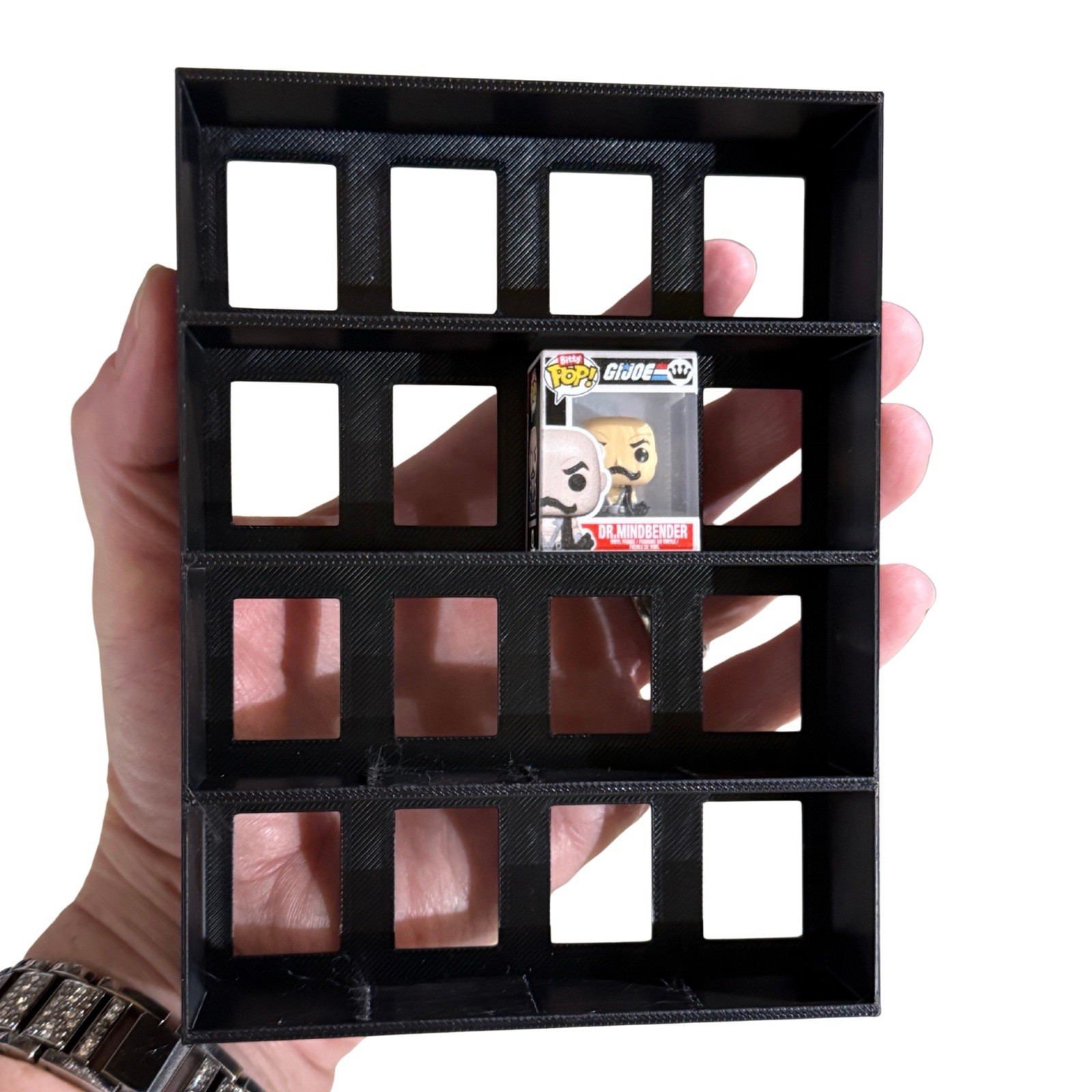 Funko Bitty Pop Collection Display Stand Rack Holders in BLA