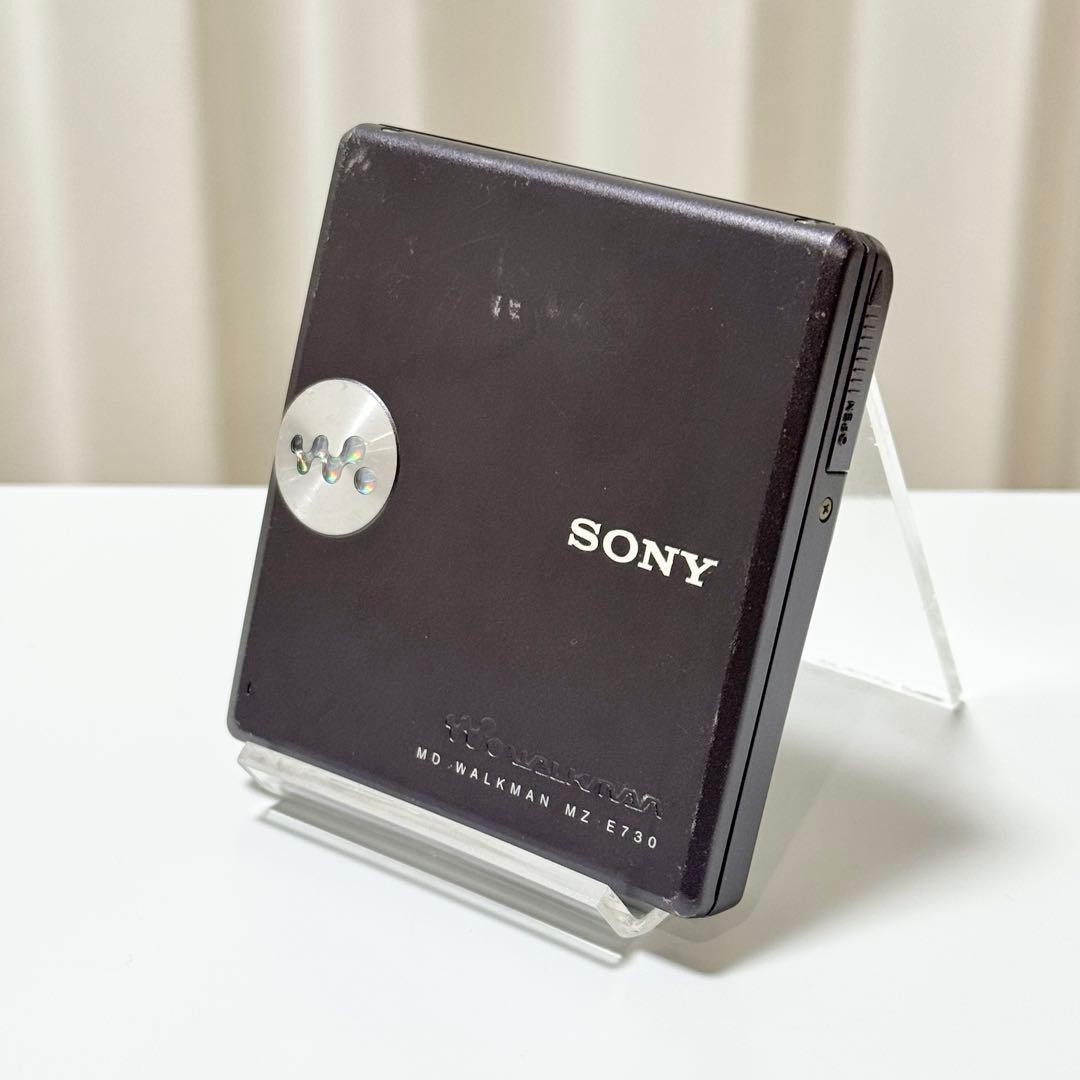SONY MZ-E730 ポータブルMDプレーヤー SONY MZ-E730 MiniDisc Player Walkman Portable Tested Japan