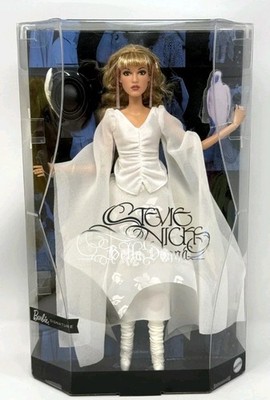 IN HAND Barbie Collector Stevie Nicks Doll #2 Bella Donna White Dress Shipper