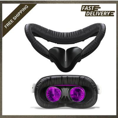 VR Facial Interface and Face Pad for Oculus Quest 2, Replacement, Soft