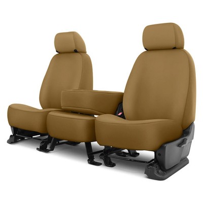 For GMC Sierra 1500 19-22 Genuine Neoprene 1st Row Tan Custom Seat Covers