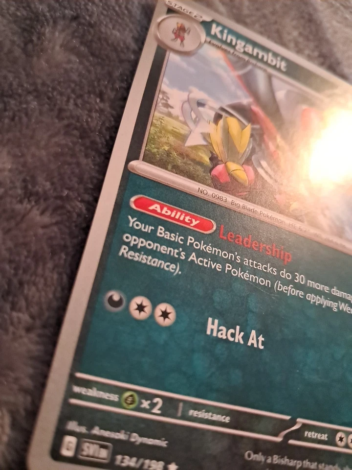 Kingambit 134/198 Prize Pack Series Cards Regular LP Fast Shipping - Image 4 of 4