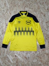 Umbro Vintage 1990s Goalkeeper Jersey Yellow sz M