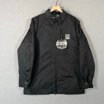 Dixxon Jacket Mens XL Black Kennedy Lined Full Zip Work Wear Canvas NEW