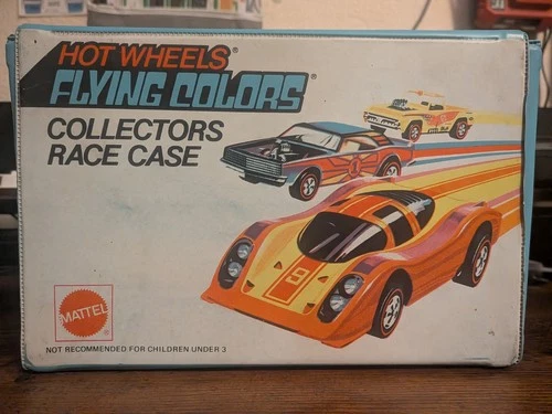 Hot Wheels Redline 24 Car Collector's Race Case Flying Colors - 2 BROKEN SLOTS