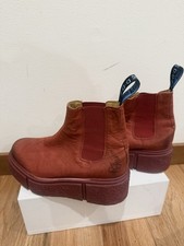 John Fluevog Piccolomini Platform Chelsea Boots 9