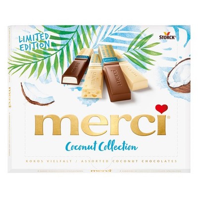 4014400934038 Merci Czekoladki o smaku kokosowym 250g STORCK