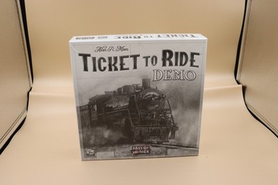 Ticket to Ride Demo Edition Days of Wonder Board Game Excellent Used Condition