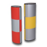 Zauberetui / Logic / Change Medium Lang Silber - Rot/Gelb