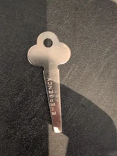 National Lock Key Emergency Key