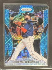 2019 PANINI PRIZM BLUE MOJO #222 DAVID ORTIZ #/399 RED SOX