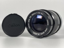 Canon FD 135mm f3.5 SC Telephoto Lens Manual Focus w/ Caps