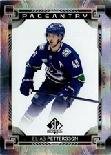2024-25 SP Authentic #P-12 Elias Pettersson Pageantry