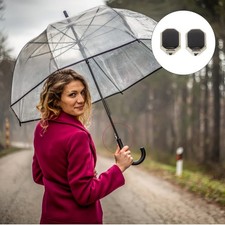 2 Pcs Umbrella Handle Replacement Parts Accessories Repair Automatic Switch