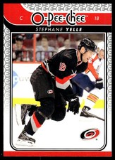 2009-10 O-Pee-Chee #731 Stephane Yelle Carolina Hurricanes Hockey Card