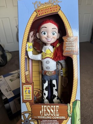 NEW Disney Parks WDW Pixar Toy Story Cowgirl Jessie Doll Talking Action Figure