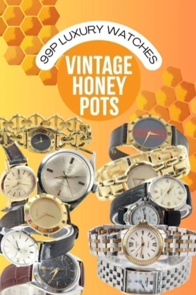 Watch Wednesday with VintageHoneyPots | 99p starts | Seiko, Tissot