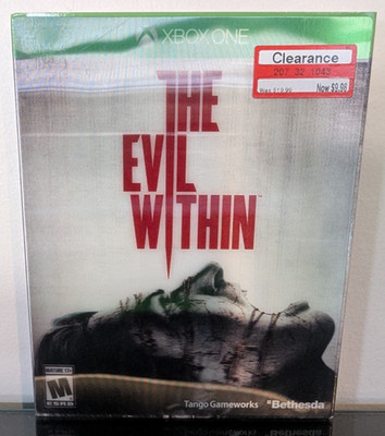 The Evil Within Xbox One Lenticular Cover Bethesda Factory Sealed