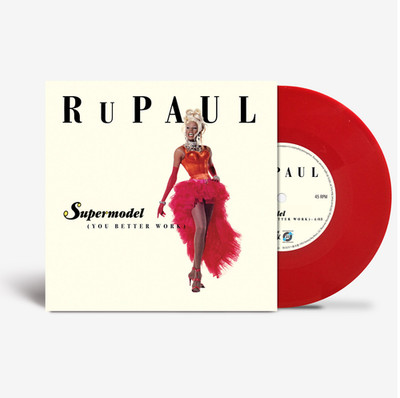 RuPaul - Supermodel (You Better Work) (Urban Outfitters 7'' Ruby Red Vinyl)