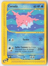Corsola 102/165 Common MP Regular - Expedition Base Set on eBay