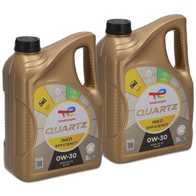10L TOTAL QUARTZ INEO EFFICIENCY 0W-30 Motoröl BMW LL-04 LL-19FE LL-12FE