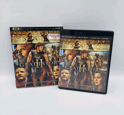 Gladiator II (4K UHD + Blu-ray + Digital) w/Slipcover