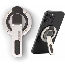 For Magsafe Phone Grip Stand, 3-In-1 Magnetic Finger Ring Holder Double-Sided Ma