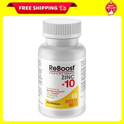 Maximum Strength Zinc Mineral Supplement For Cold And Flu Relief 60 Count