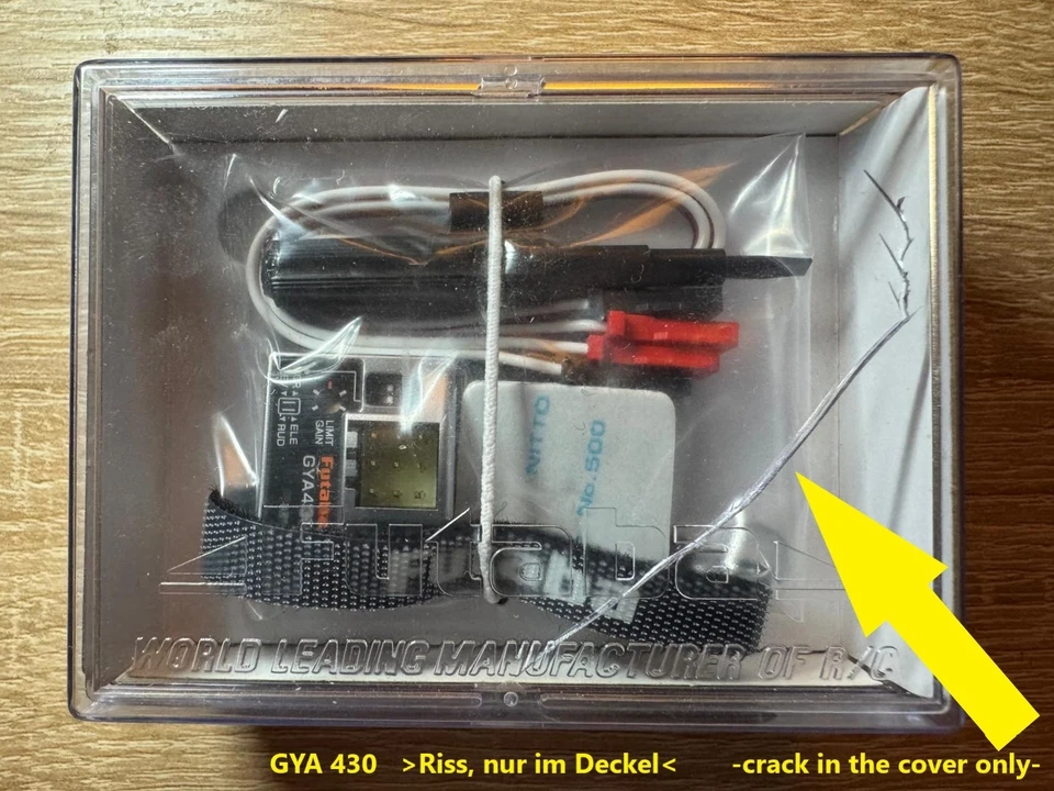 FUTABA GYA430 Flächenkreisel (Seiten- od. Höhenruder)  GYRO High Quality Rare ! - Bild 4 von 4