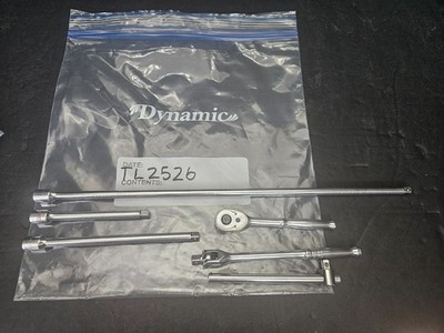 SNAP ON 6 PC 1/4'' DRIVE GM-70-M RATCHET TM-10 BREAKER BAR TM-S T-BAR 3 PC EXTEN