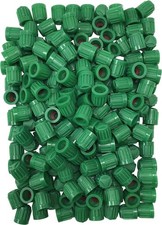 1000 Green Plastic Tire Caps Air Valve Stem Universal Car Truck N2 Nitrogen 1000 Green Plastic Tire Caps Air Valve Stem Universal Car Truck N2 Nitrogen