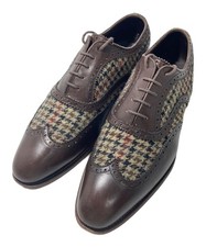 Perfetto Perfetto Color-block Shoes/ Brown/ Size: 7 1/2