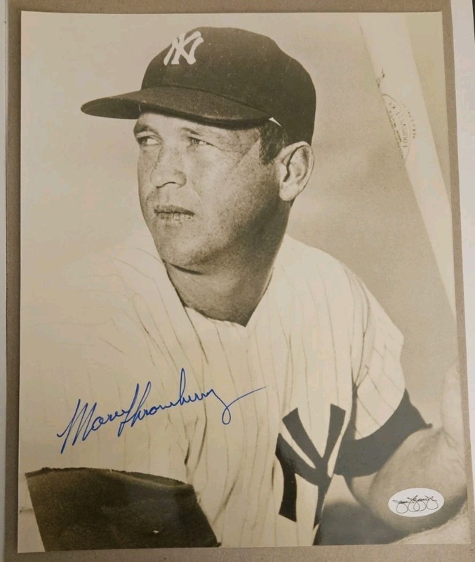 Marv Throneberry Signed Autograph 8x10 Photo W/COA